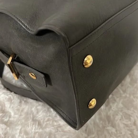 YSL Cabas Bold Y Grey Bag - Picture 8 of 17